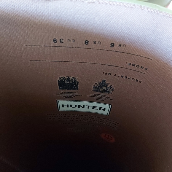 Hunter green rain boots tall - Picture 5 of 16